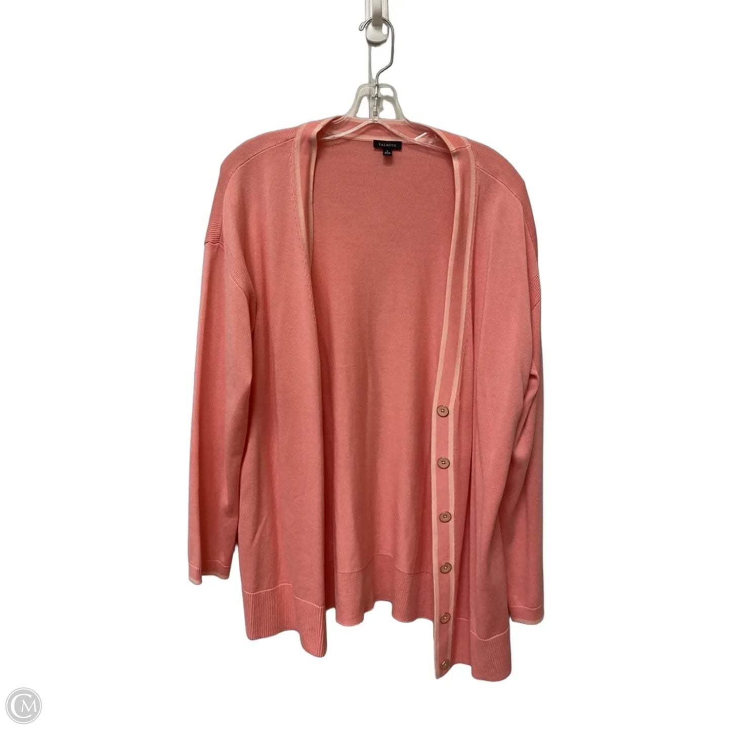 Cardigan By Talbots In Pink, Size: L