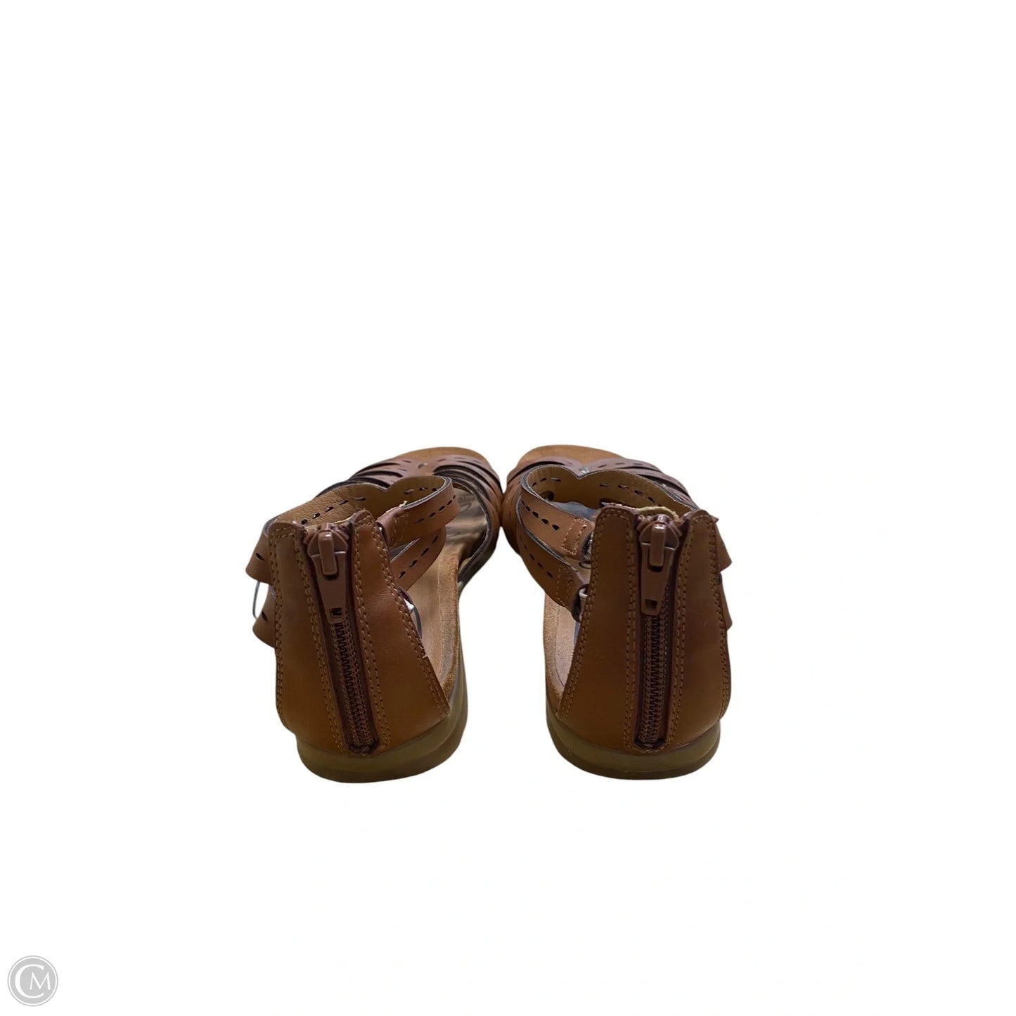 Sandals Flats By Bare Traps In Brown, Size: 7