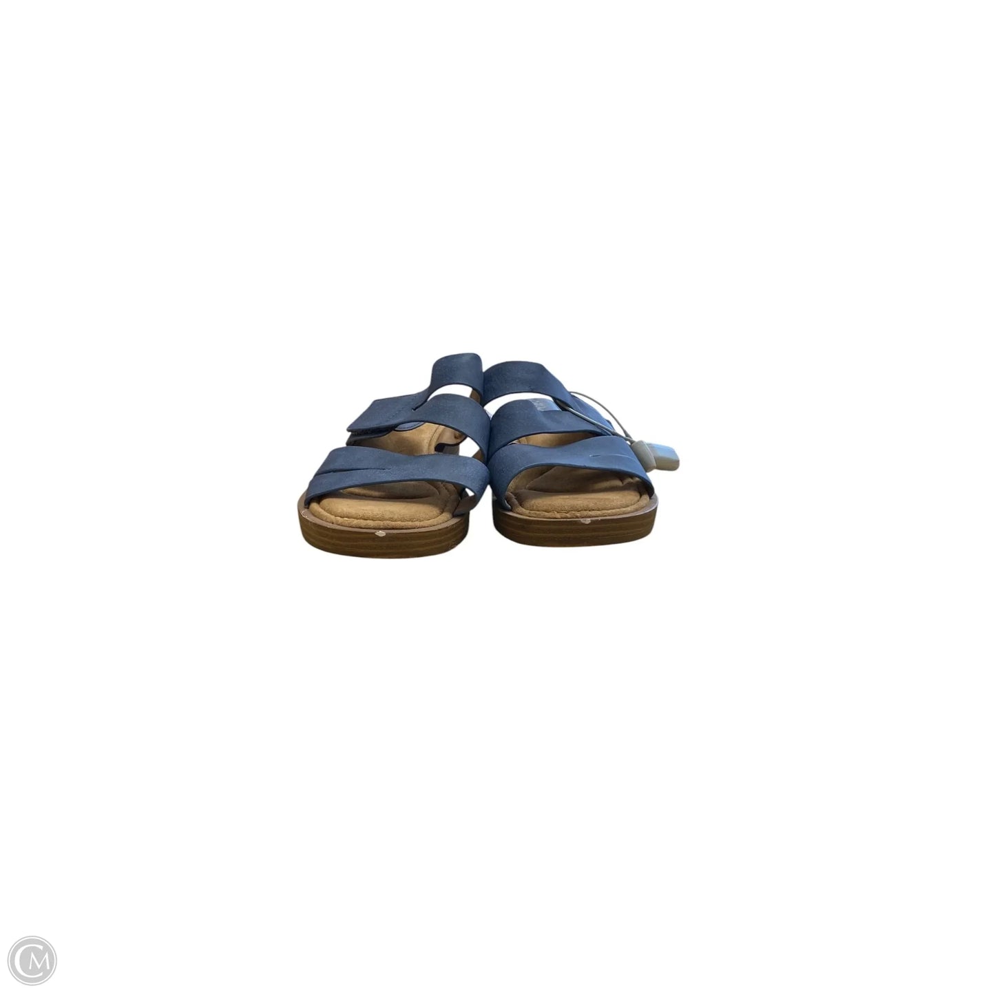Sandals Flats By Sofft In Blue, Size: 6