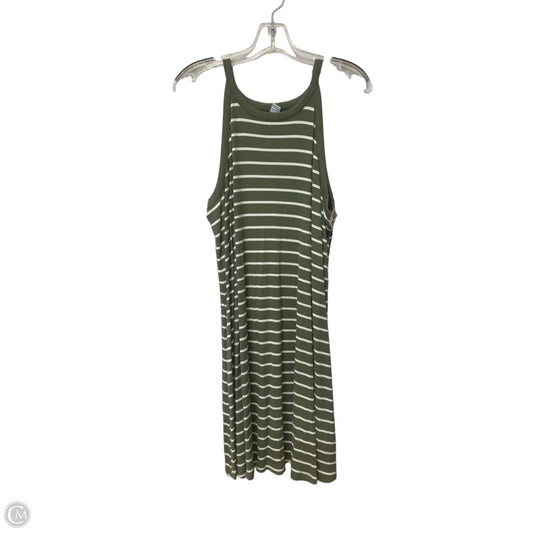 Dress Casual Midi By Old Navy In Striped Pattern, Size: Xl