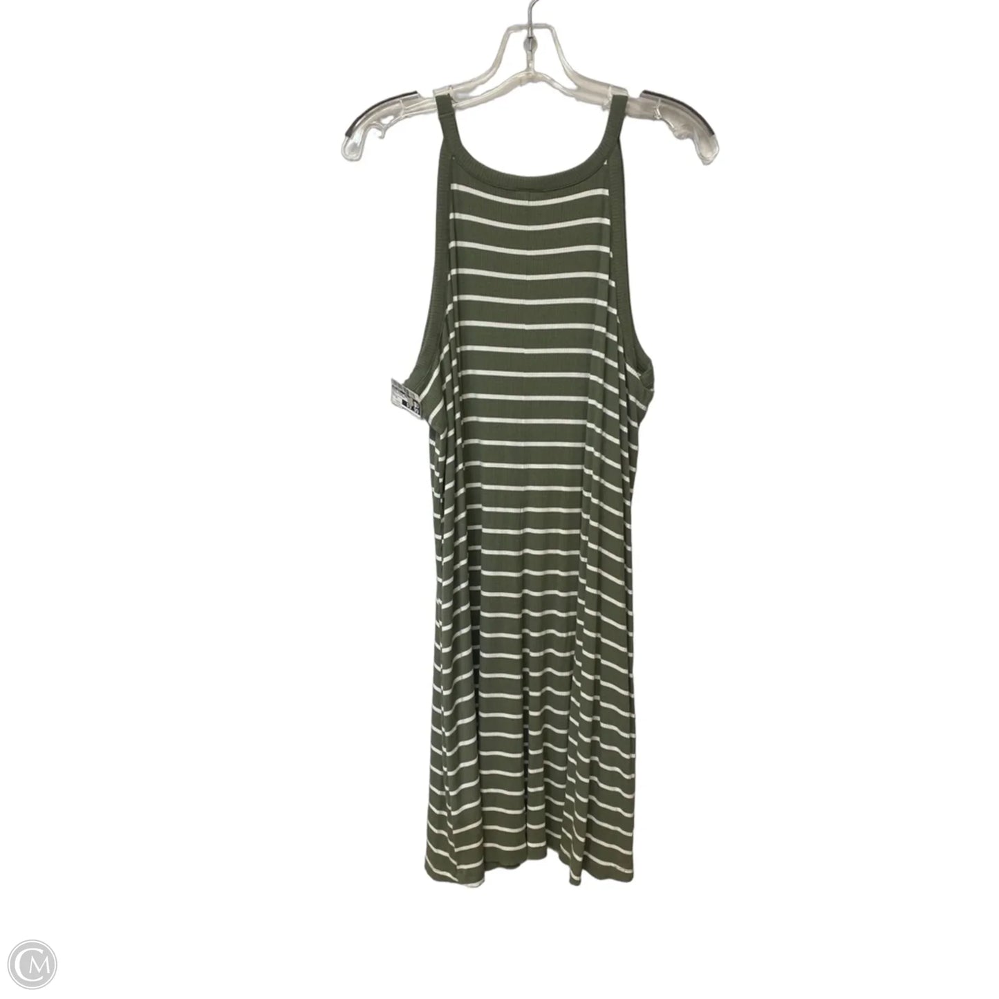 Dress Casual Midi By Old Navy In Striped Pattern, Size: Xl