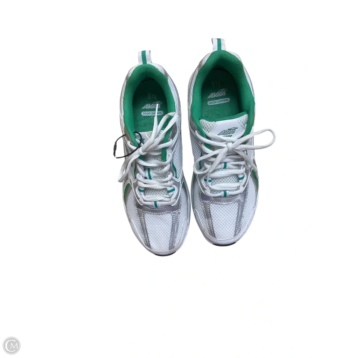 Shoes Athletic By Avia In Green & White, Size: 8.5