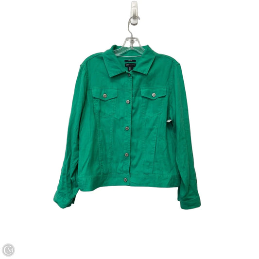 Jacket Other By Jones New York In Green, Size: L