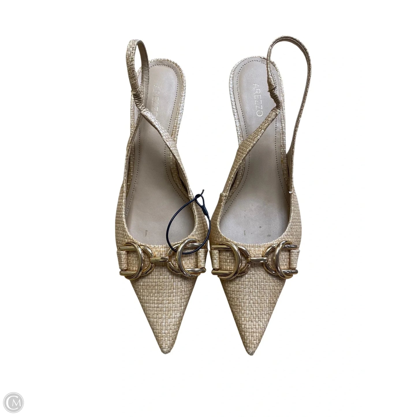 Shoes Heels Kitten By Cmb In Brown, Size: 9