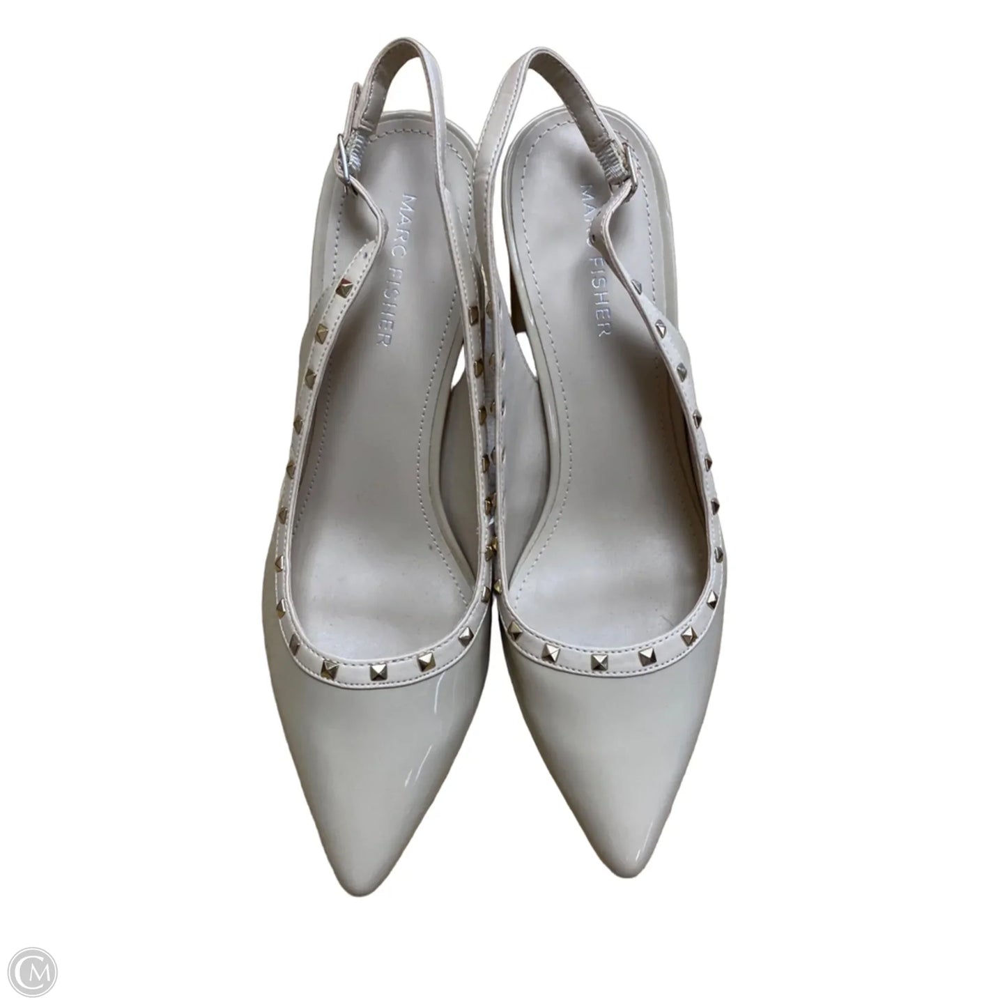 Shoes Heels Block By Marc Fisher In Beige, Size: 7