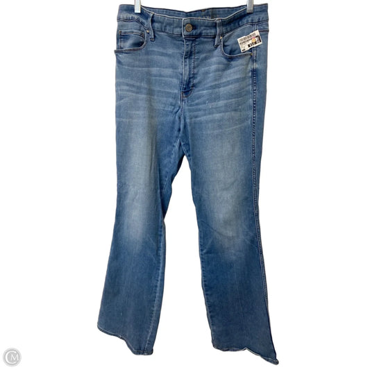 Jeans Boot Cut By White House Black Market In Blue Denim, Size: 12