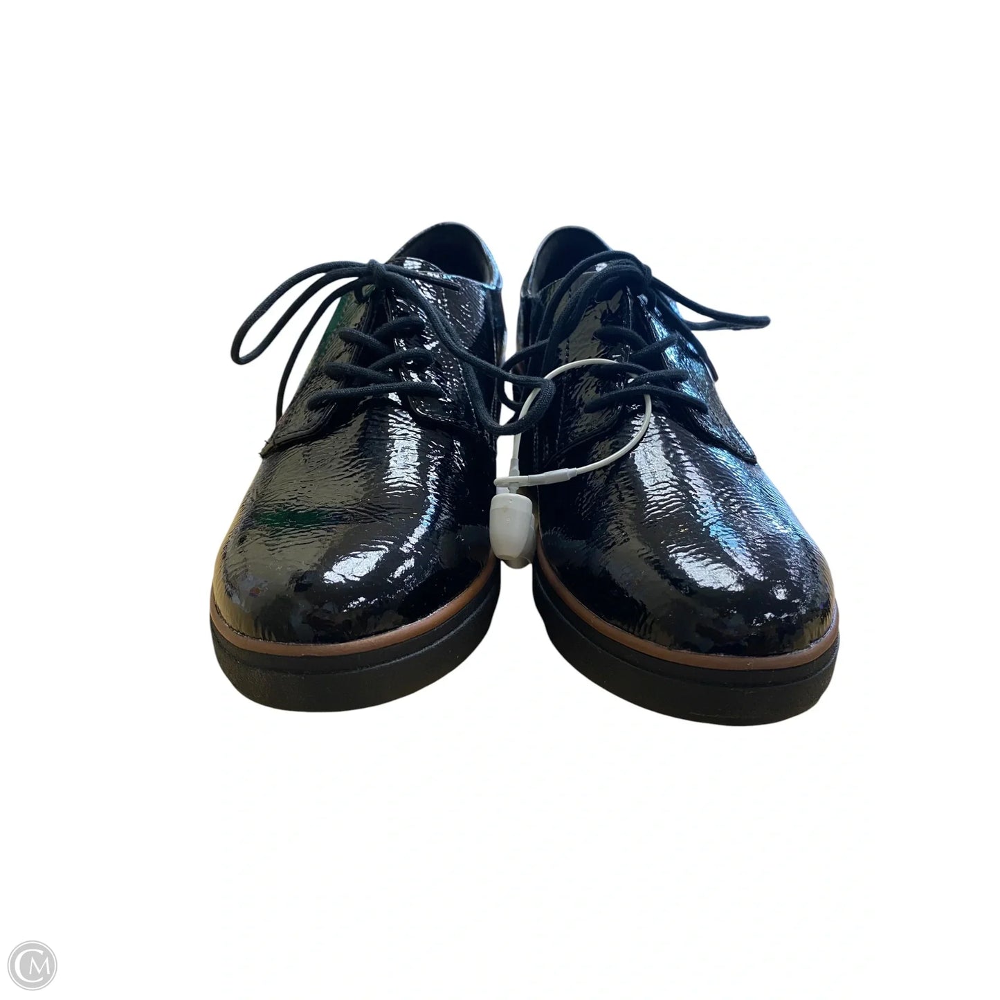 Shoes Heels Wedge By Clarks In Black, Size: 8.5