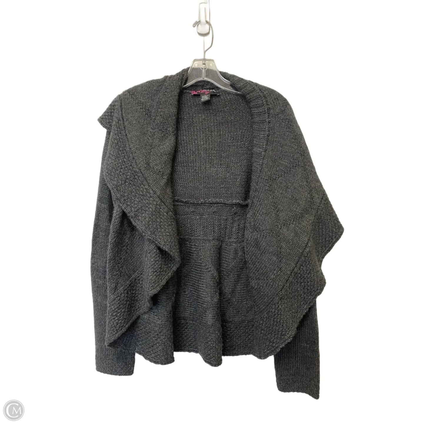 Cardigan By Peck And Peck In Grey, Size: L