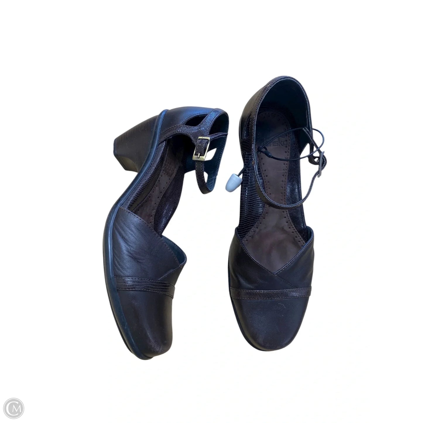 Shoes Heels Block By Dansko In Brown, Size: 6.5