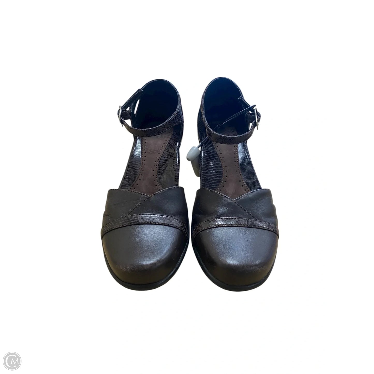 Shoes Heels Block By Dansko In Brown, Size: 6.5