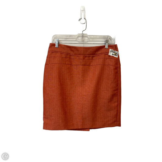 Skirt Mini & Short By Limited In Orange, Size: 8
