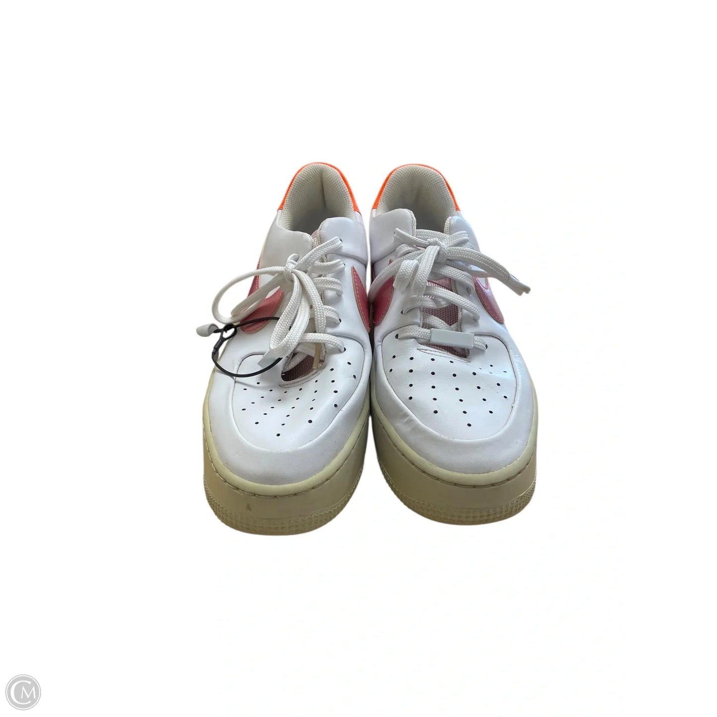Shoes Sneakers By Nike In White, Size: 9