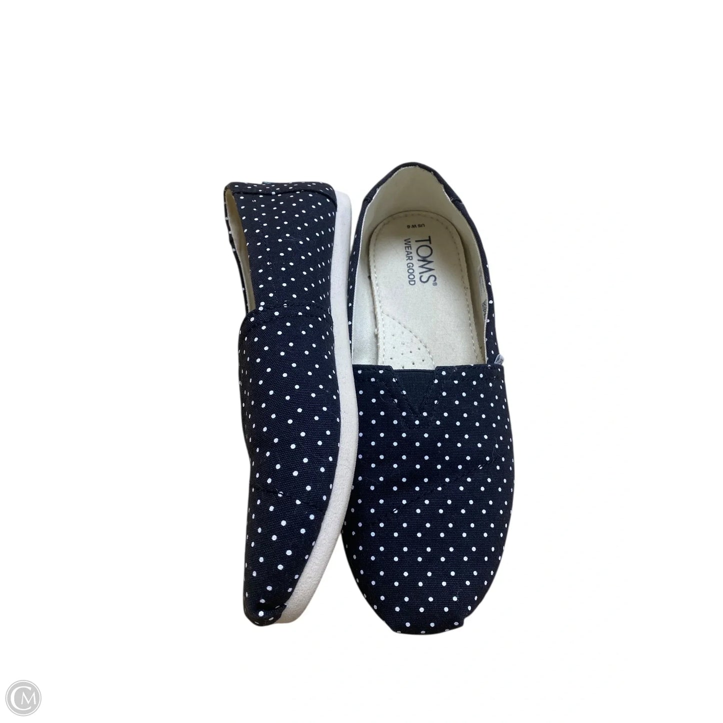 Shoes Flats By Toms In Polkadot Pattern, Size: 6
