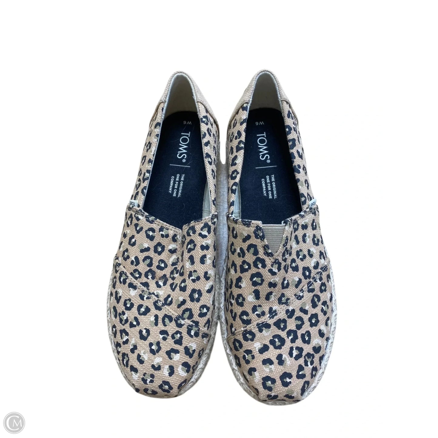 Shoes Flats By Toms In Animal Print, Size: 6