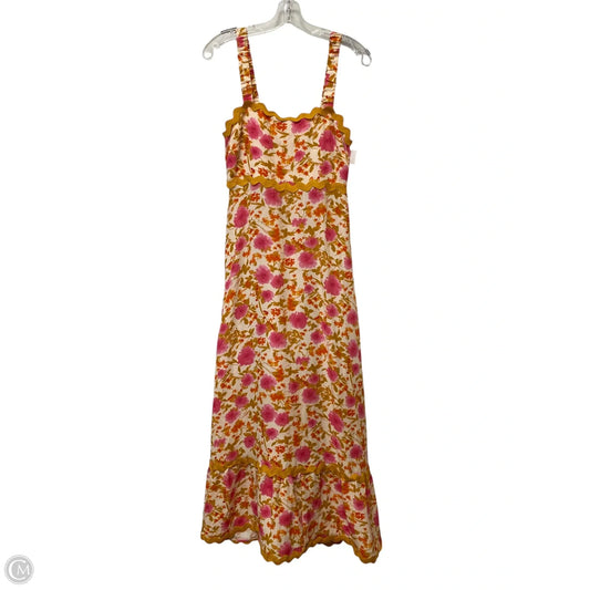 Dress Casual Maxi By Easel In Floral Print, Size: M