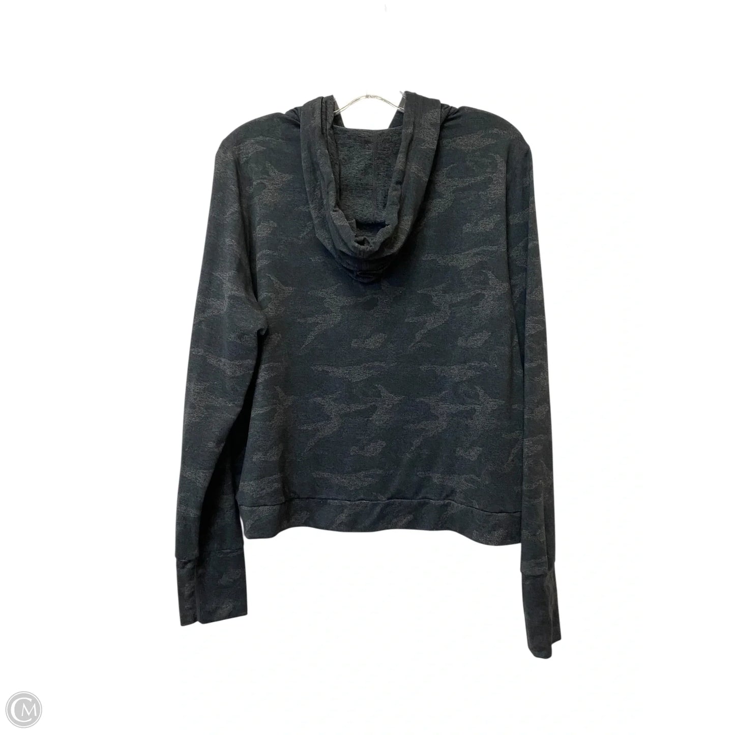 Athletic Sweatshirt Hoodie By Vuori In Camouflage Print, Size: L