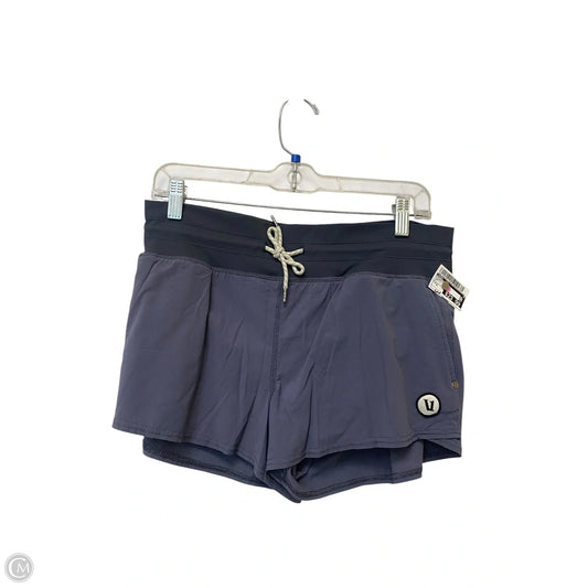 Athletic Shorts By Vuori In Grey & Orange, Size: M