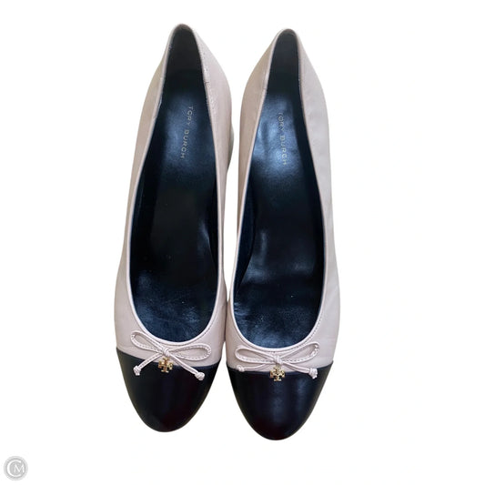 Shoes Designer By Tory Burch In Black & Cream, Size: 11