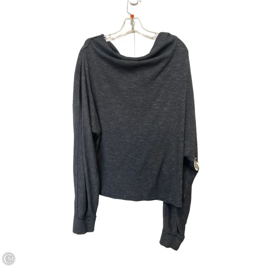 Top Long Sleeve By We The Free In Grey, Size: L