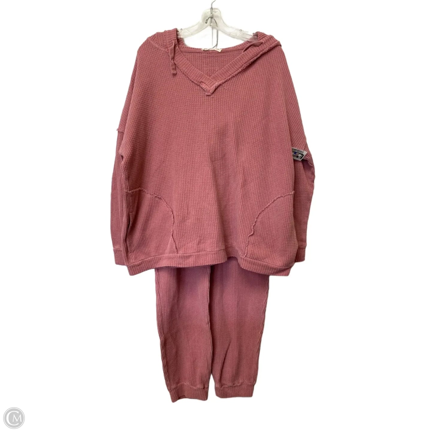 Pants Set 2pc By Rae Mode In Pink, Size: Xl