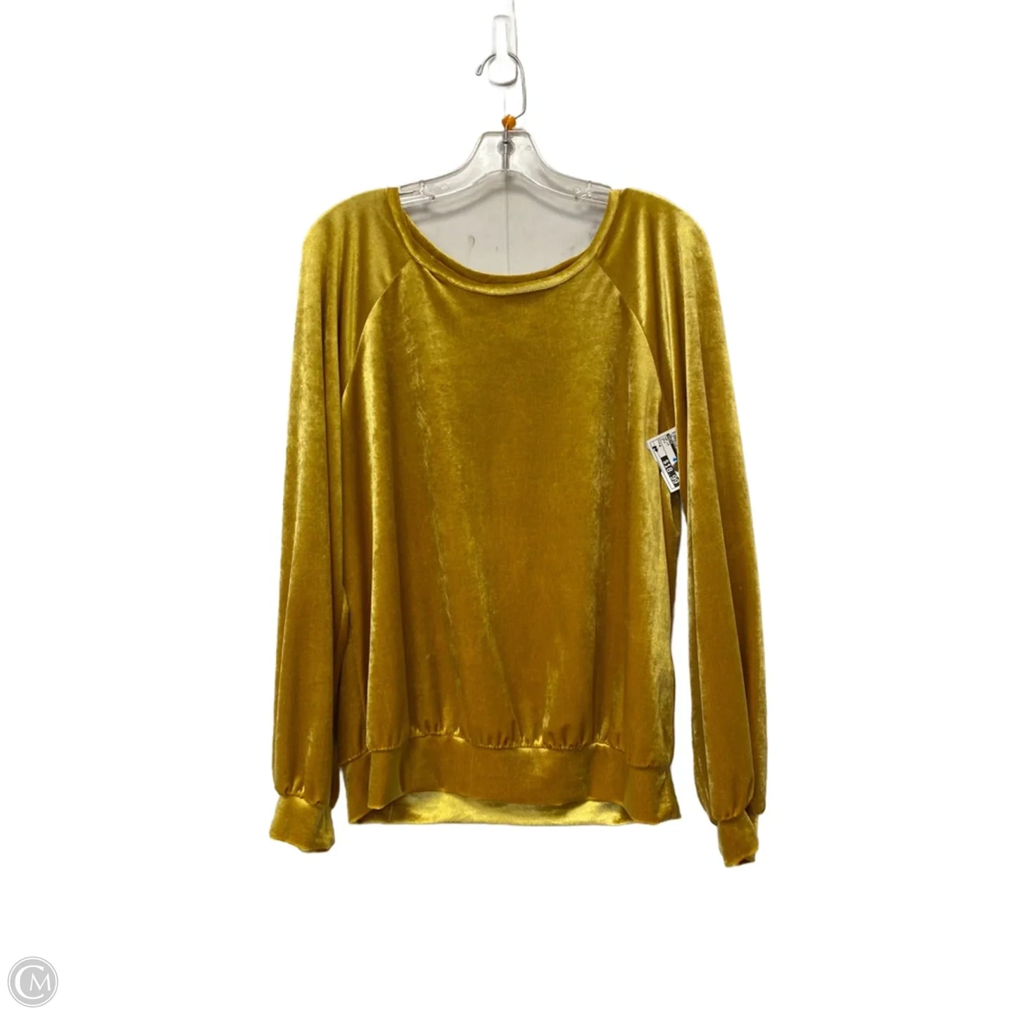 Top Long Sleeve By Maeve In Gold, Size: M