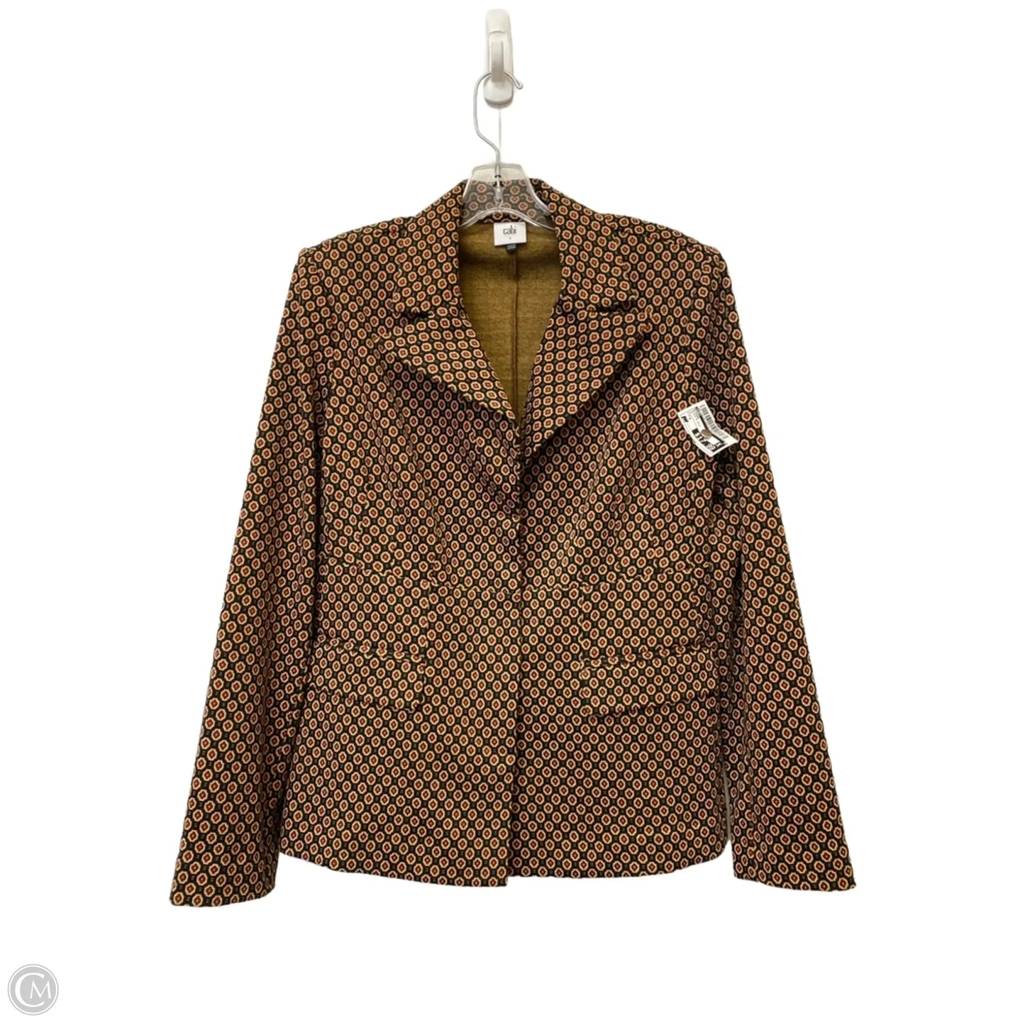 Blazer By Cabi In Black & Gold, Size: S