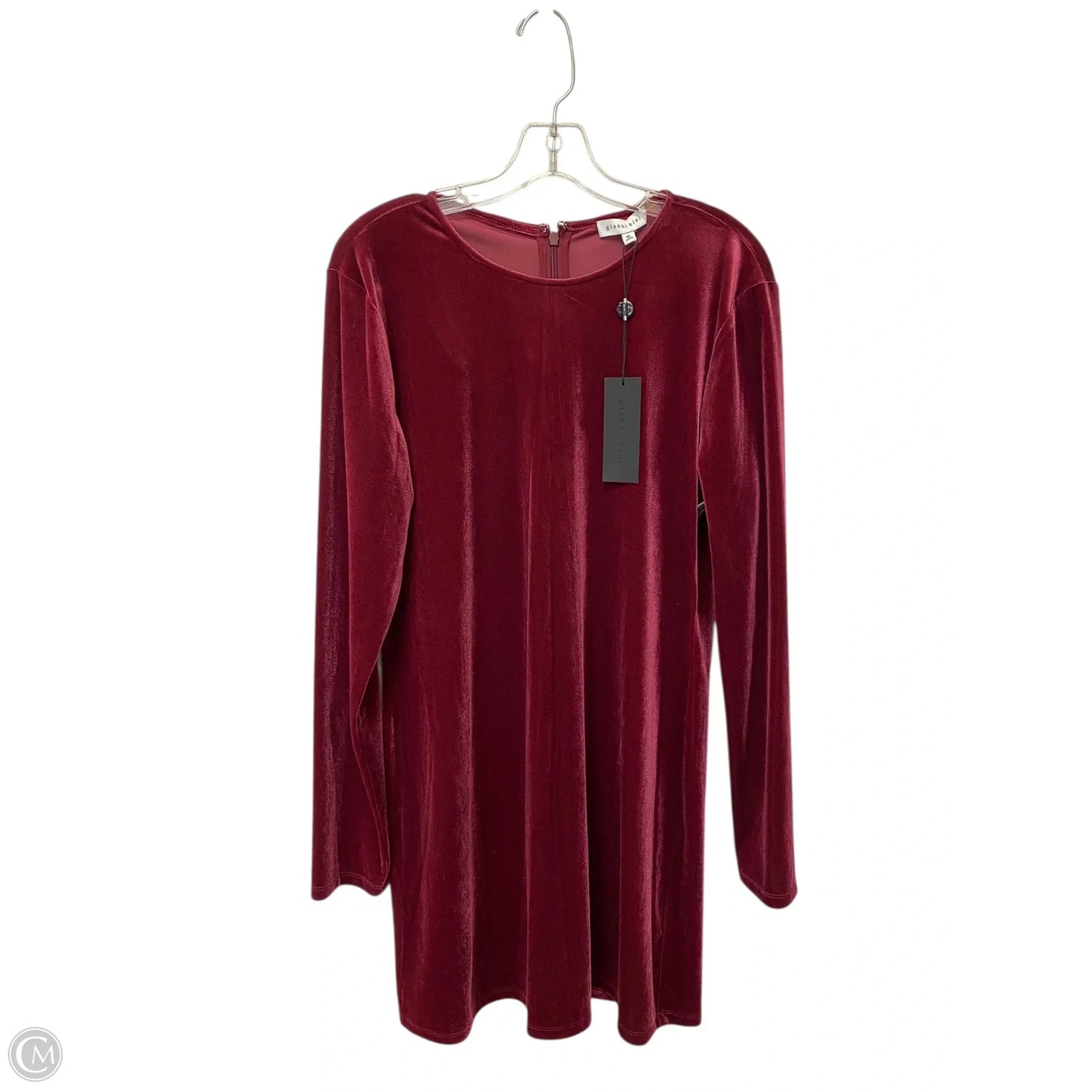 Dress Party Short By Gianni Bini In Maroon, Size: Xl