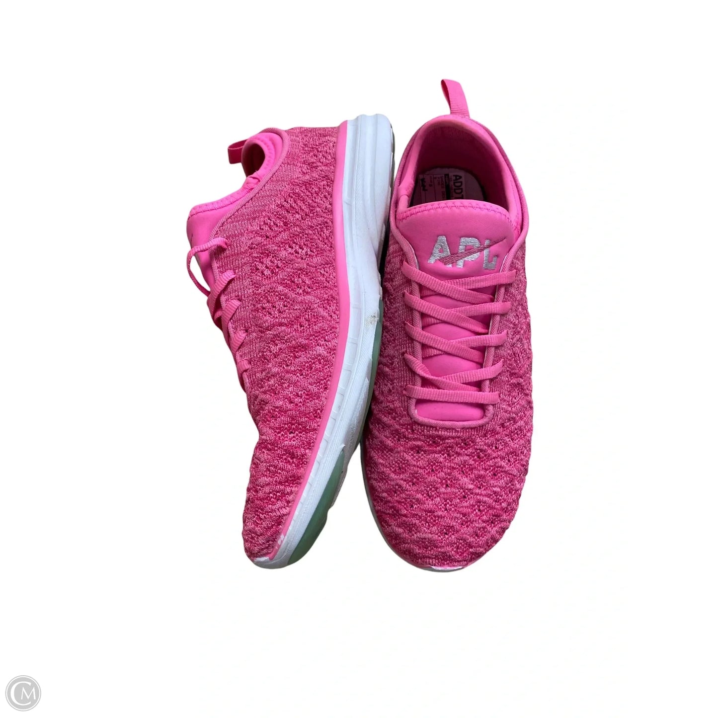Shoes Designer By Apl In Pink, Size: 8