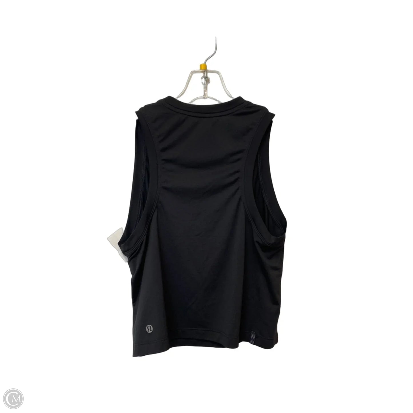 Athletic Tank Top By Lululemon In Black, Size: 4