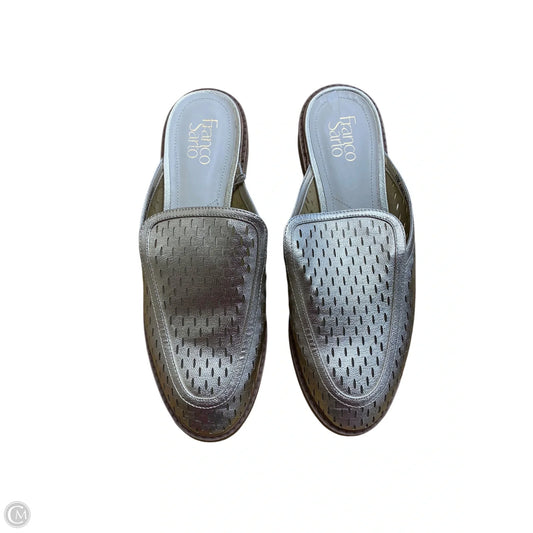 Shoes Flats By Franco Sarto In Gold, Size: 10