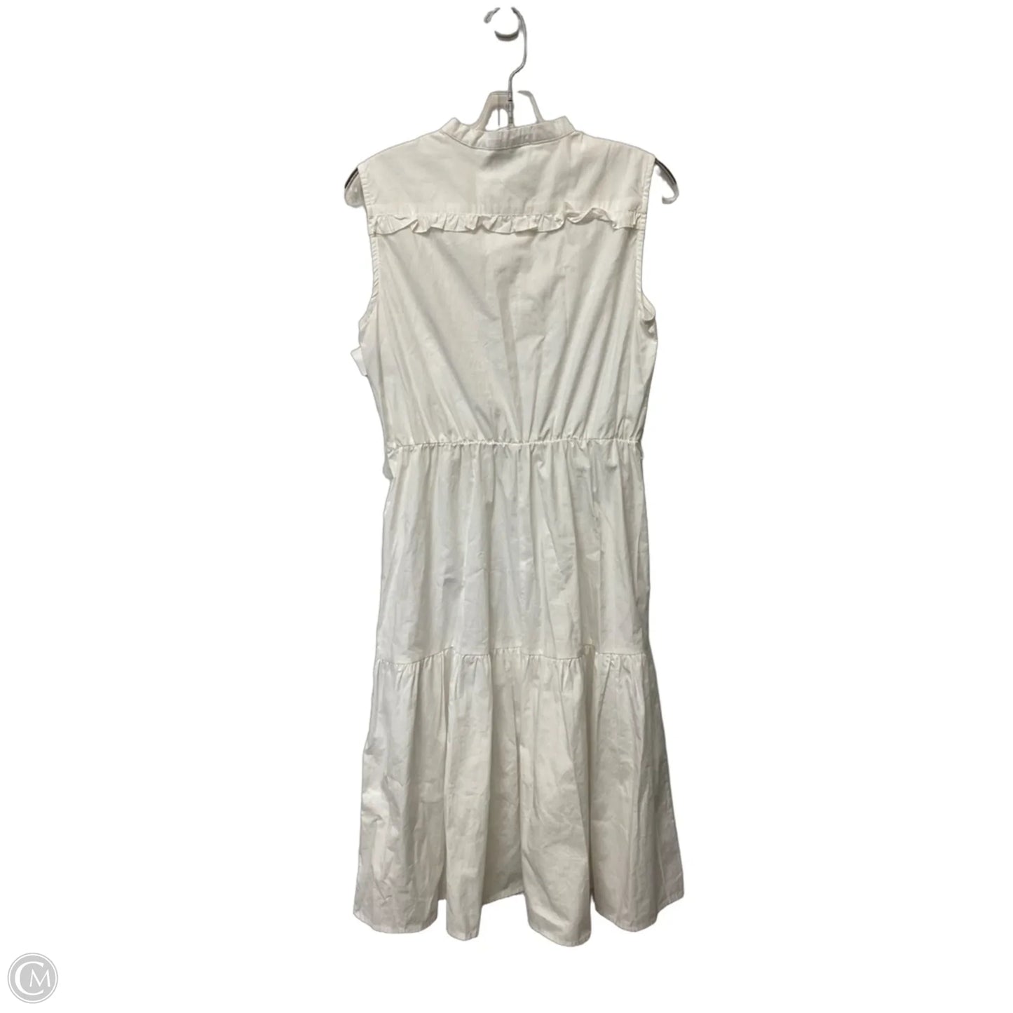 Dress Casual Midi By Cma In White, Size: M