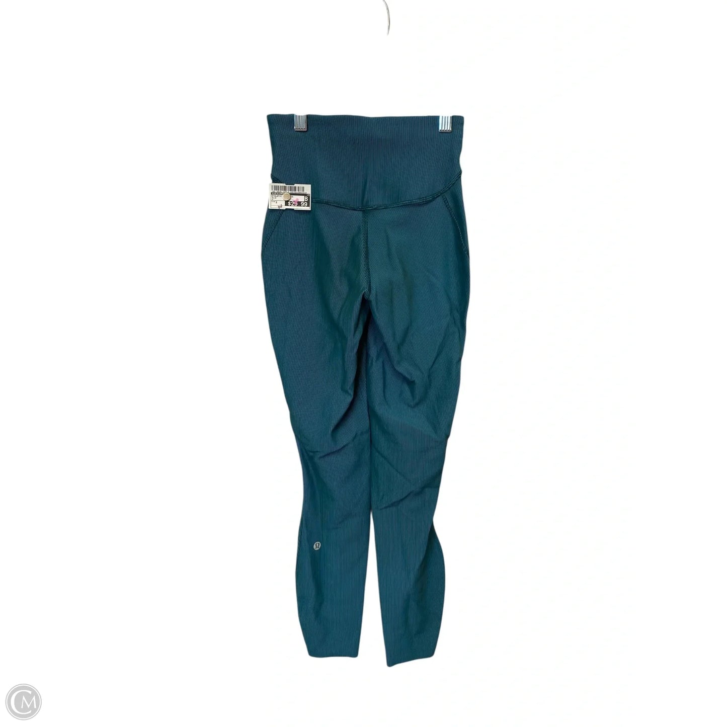 Athletic Leggings By Lululemon In Blue, Size: 2