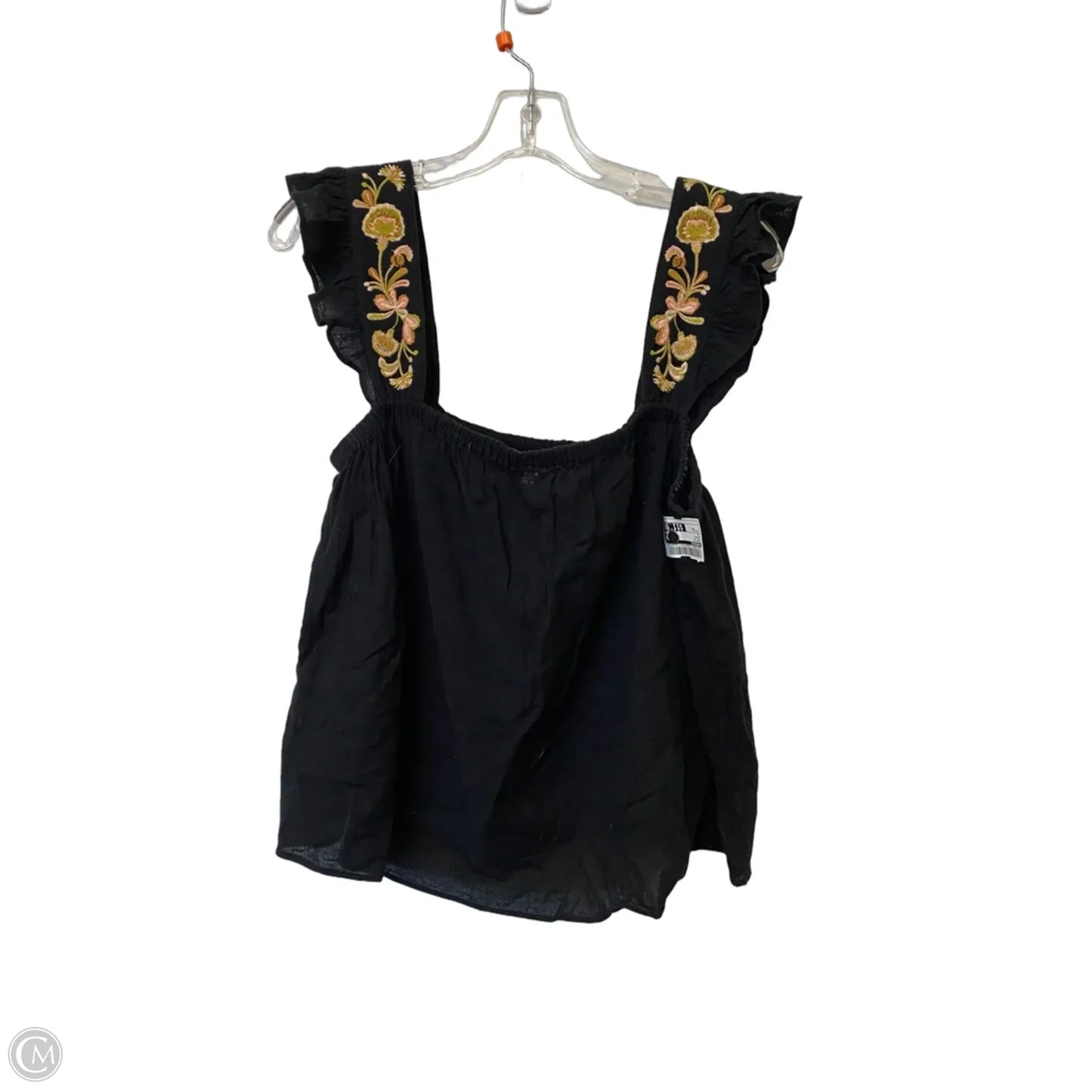 Top Short Sleeve By Madewell In Black, Size: Xl