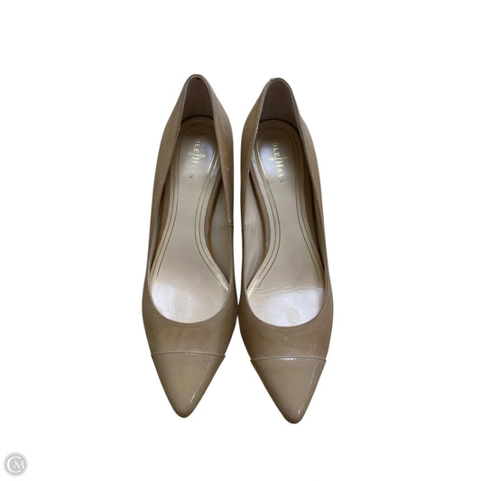 Shoes Heels Wedge By Cole-haan In Beige, Size: 8