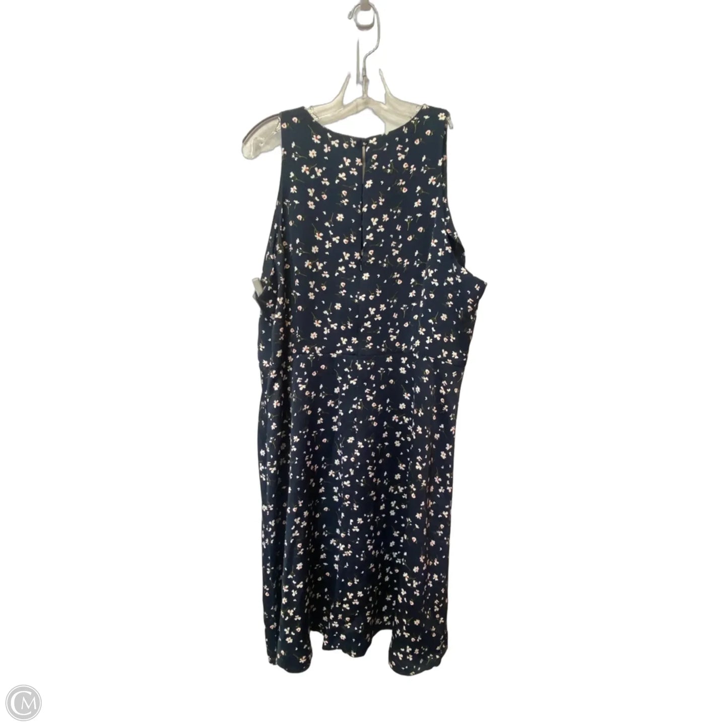 Dress Casual Midi By Banana Republic In Floral Print, Size: Xl