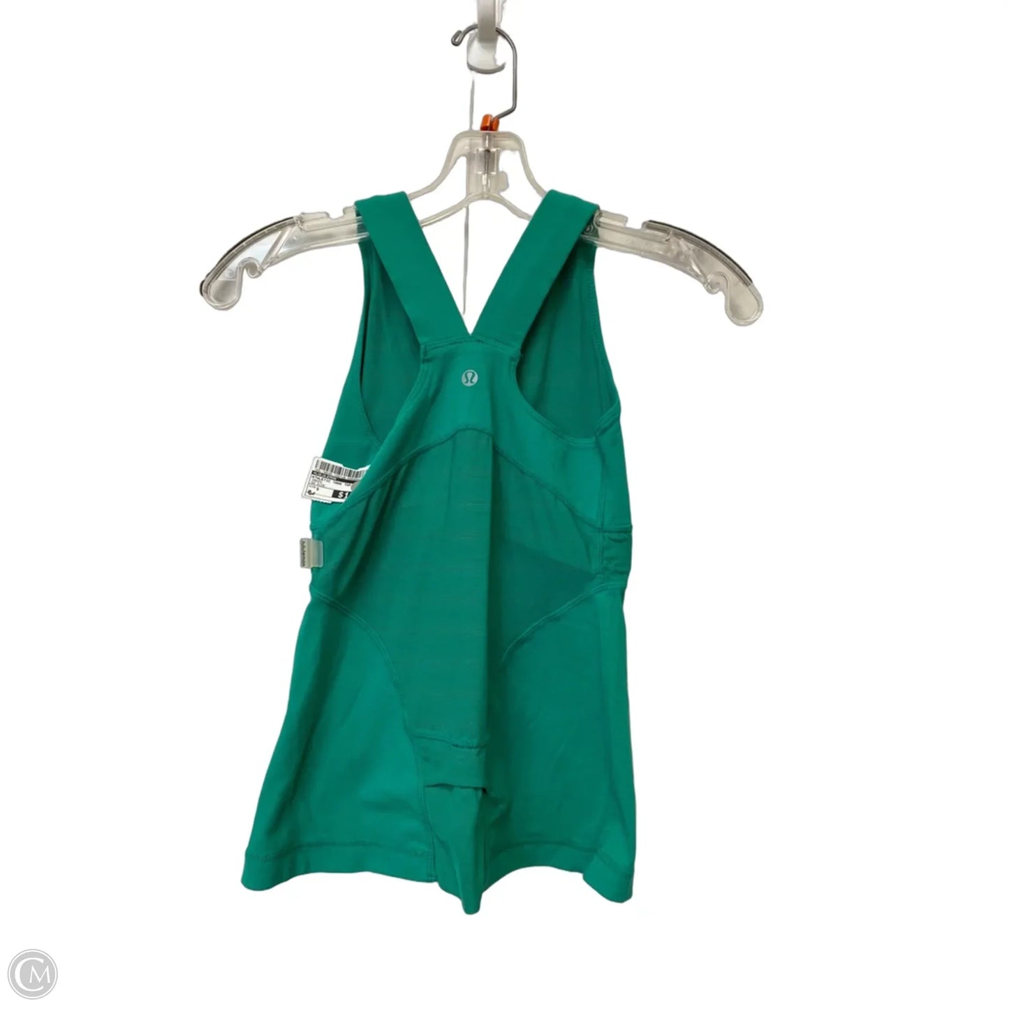 Athletic Tank Top By Lululemon In Green, Size: S