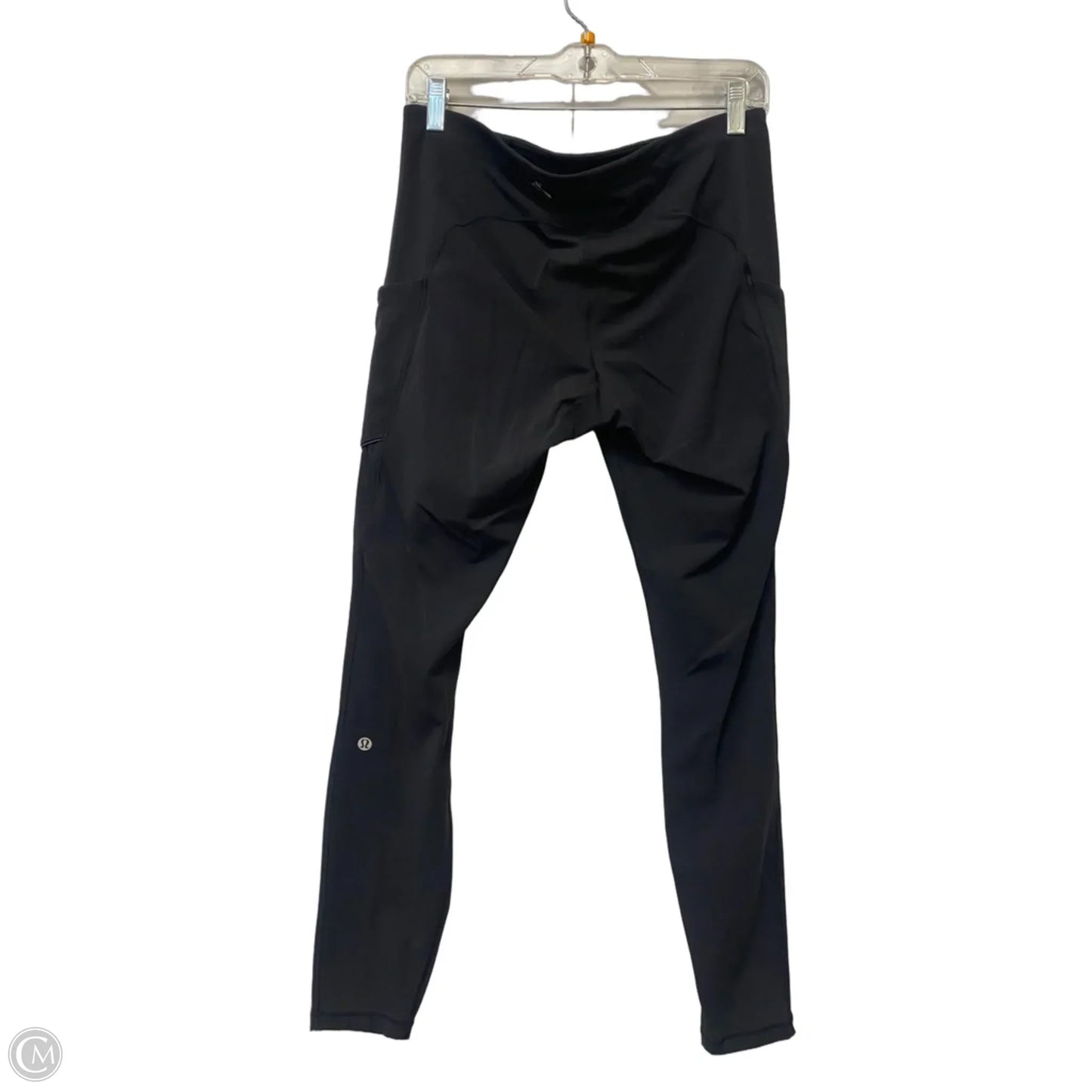 Athletic Leggings By Lululemon In Black, Size: Xl