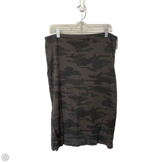 Skirt Midi By Sanctuary In Camouflage Print, Size: Xl
