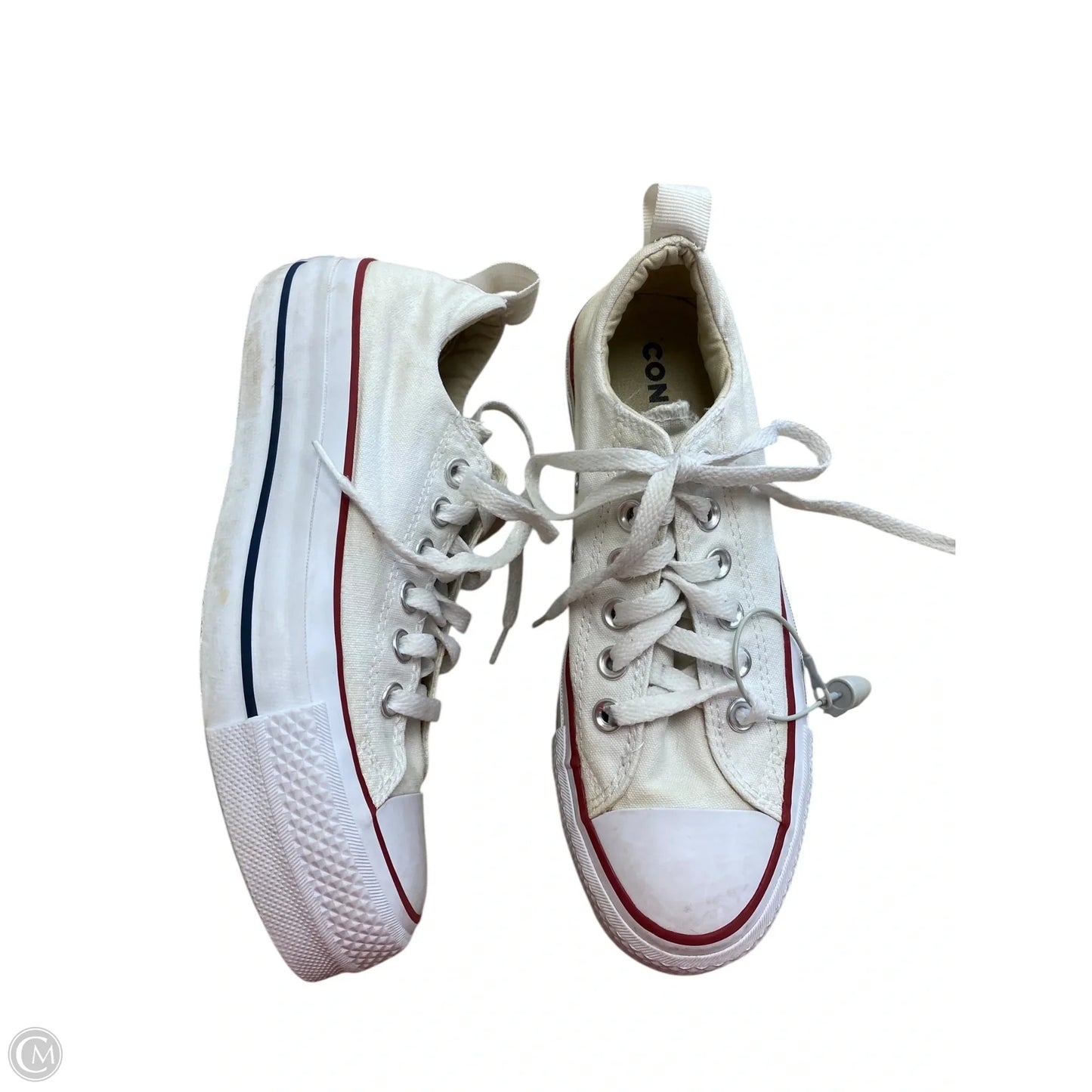 Shoes Sneakers By Converse In White, Size: 6.5