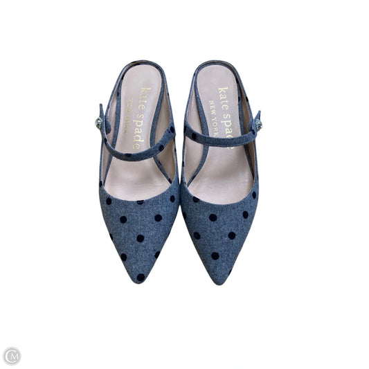 Shoes Designer By Kate Spade In Polkadot Pattern, Size: 6.5