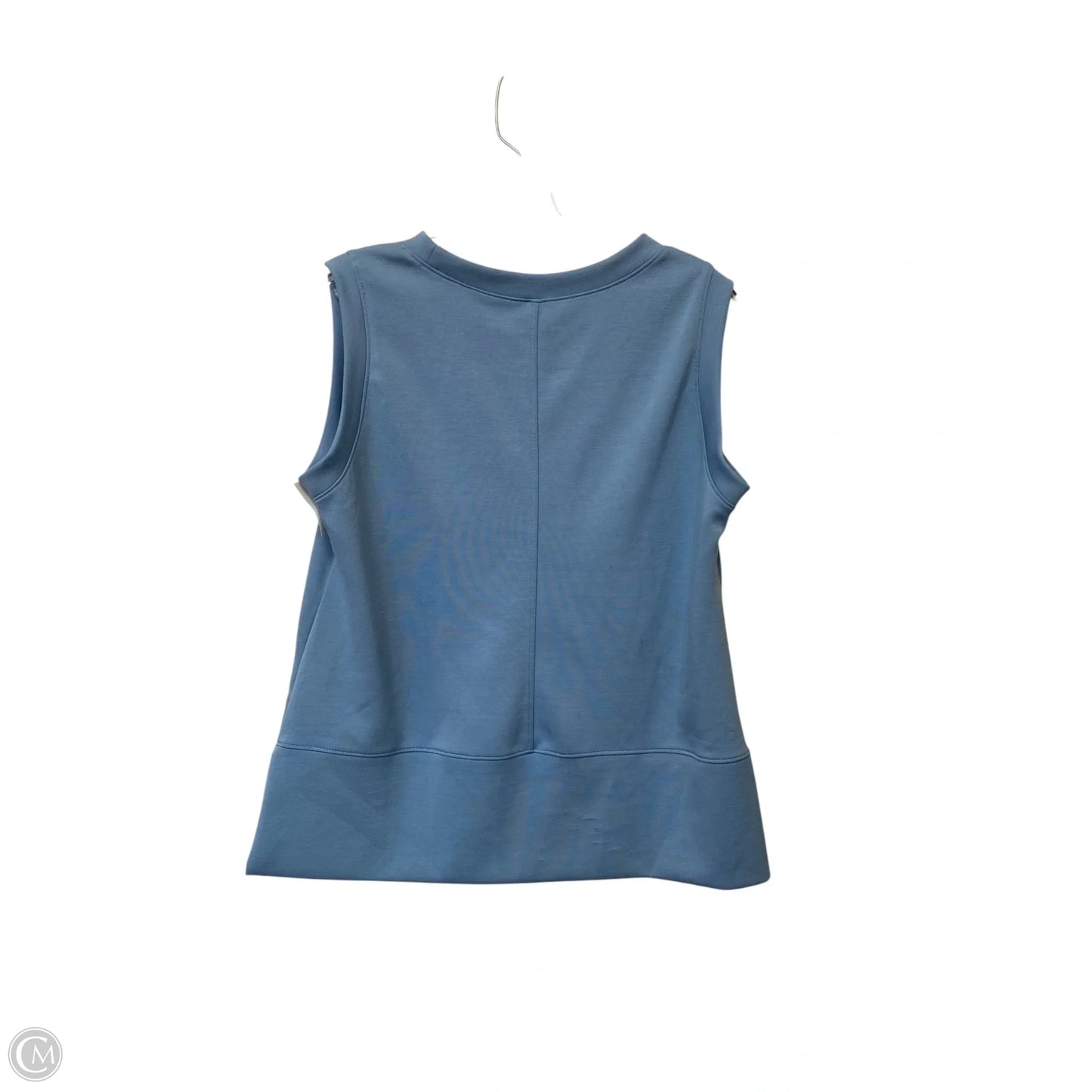 Top 2pc Short Sleeve By Clothes Mentor In Blue, Size: M