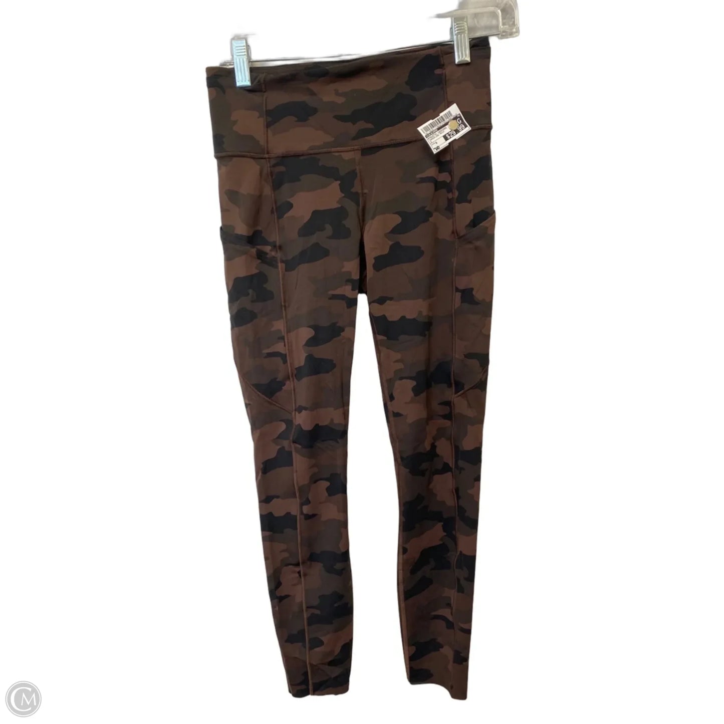 Athletic Leggings By Lululemon In Camouflage Print, Size: 6