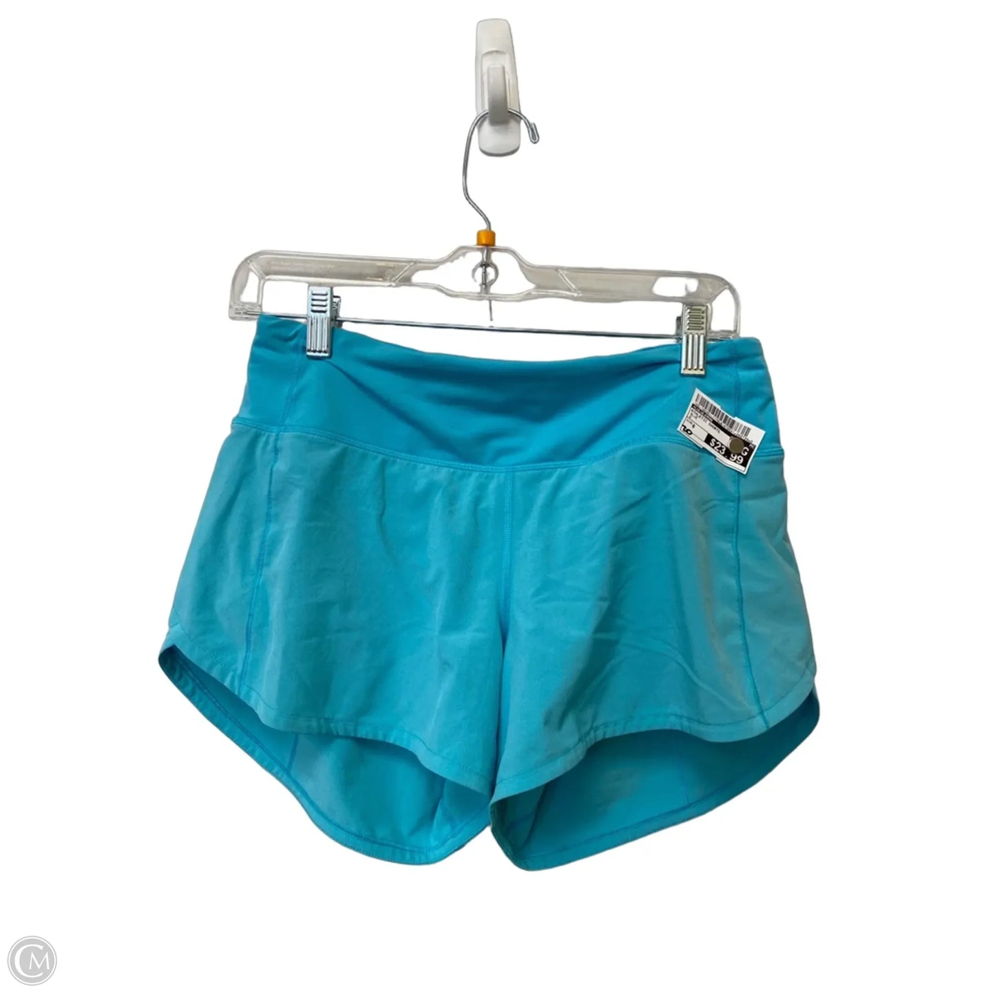 Athletic Shorts By Lululemon In Blue, Size: 6