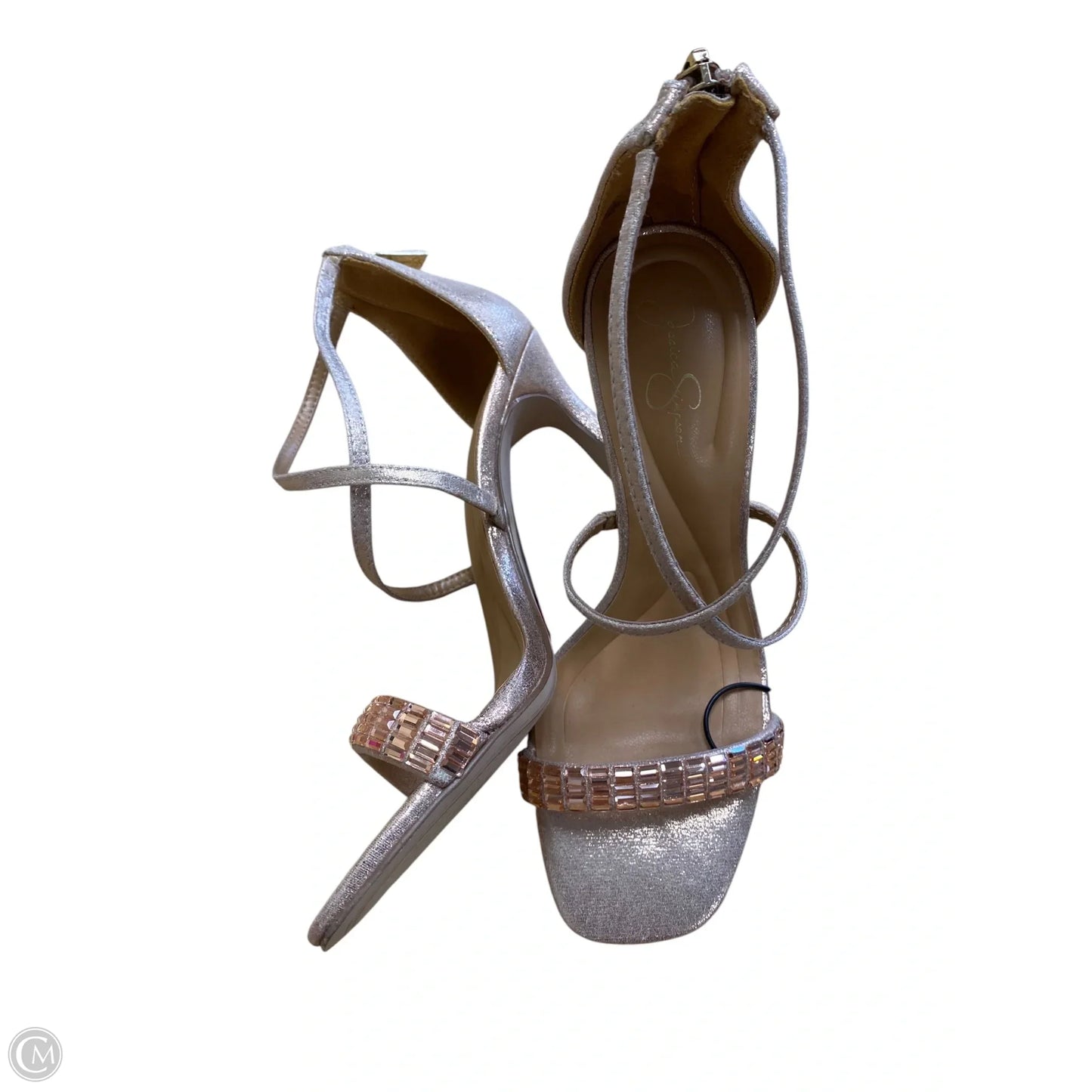 Shoes Heels Platform By Jessica Simpson In Gold, Size: 7