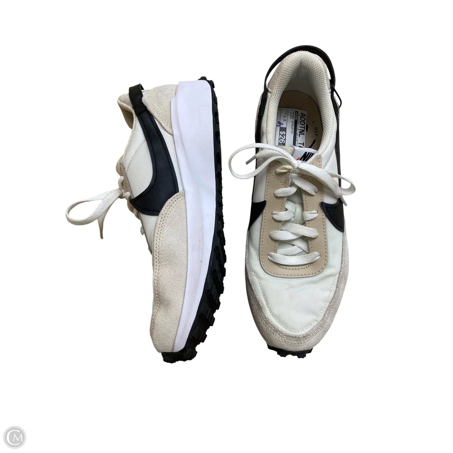 Shoes Athletic By Nike In Cream, Size: 8.5