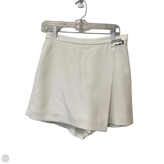 Skort By French Connection In White, Size: 6