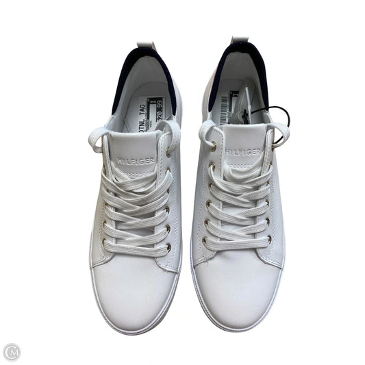 Shoes Sneakers By Tommy Hilfiger In White, Size: 9
