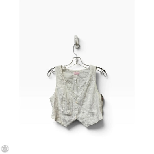 Vest Other By Pink Lily In White, Size: L