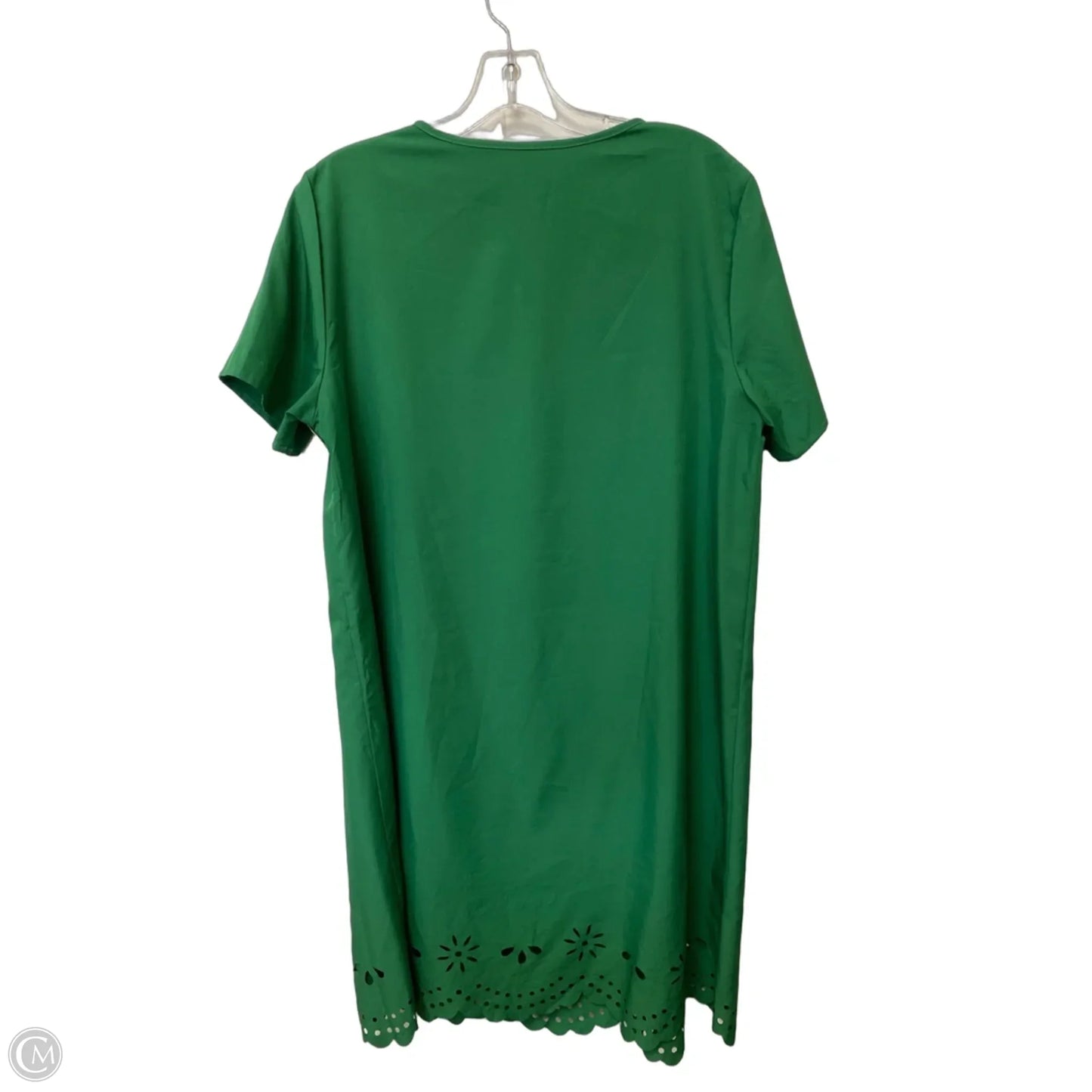 Dress Casual Midi By Clothes Mentor In Green, Size: L