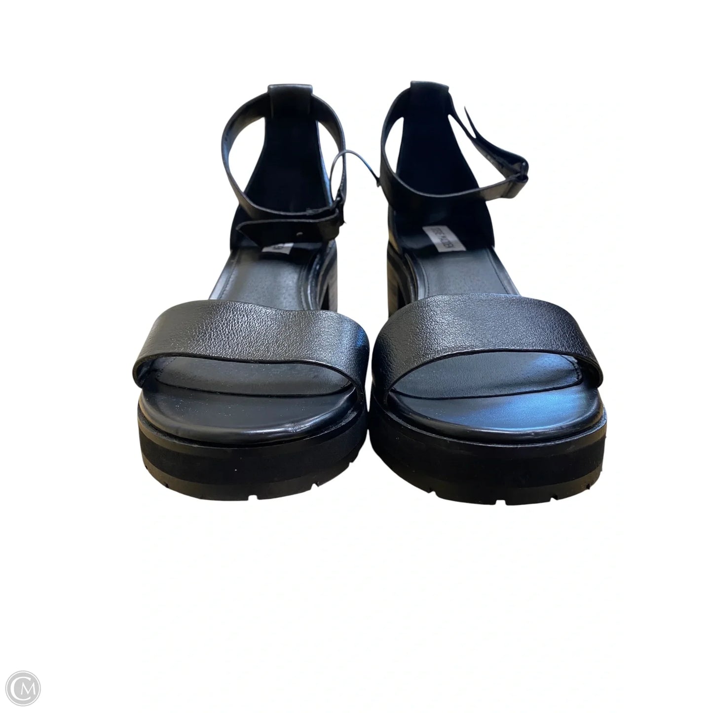 Shoes Heels Block By Steve Madden In Black, Size: